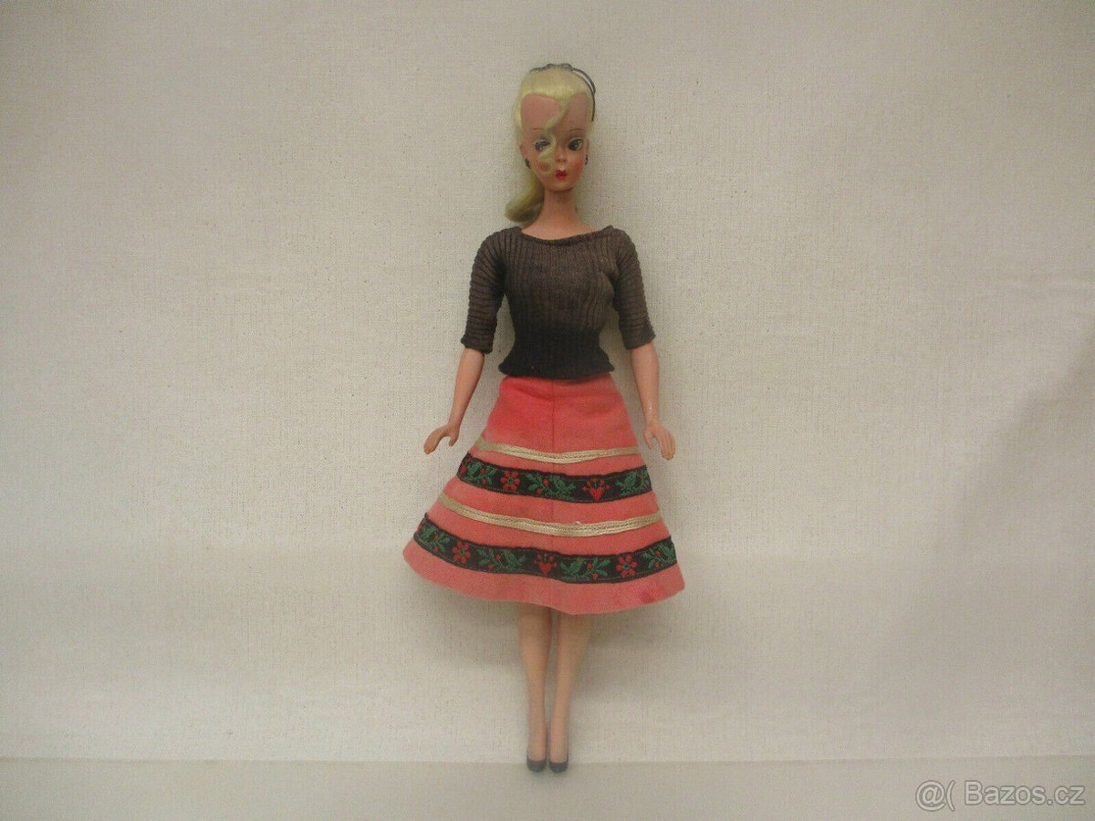 X-10626 Starožitný obrázek Lilli Hca. 295 mm, nepoškozené, o