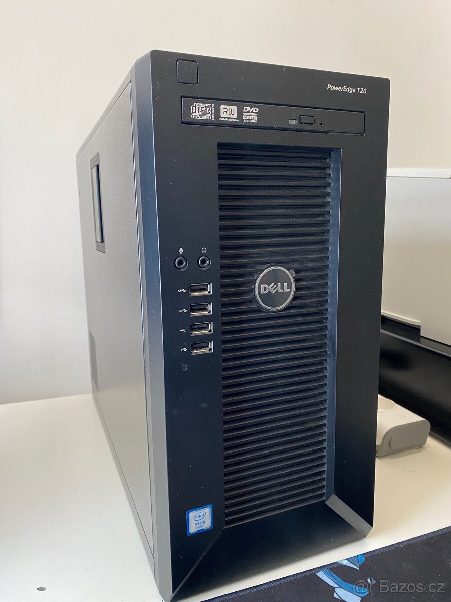 Dell PowerEdge T20 – tichý server / pracovní stanice