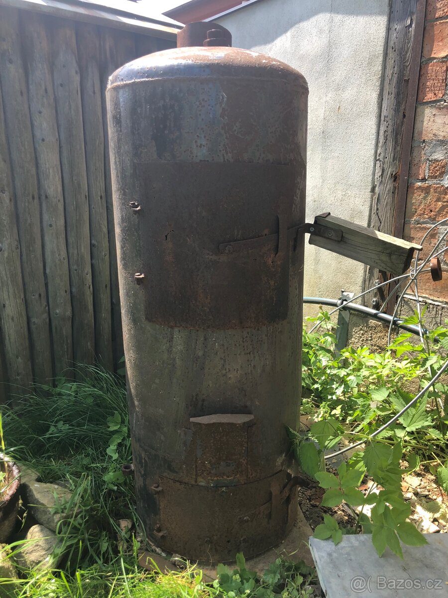 🔥 Kotlina / topeniště – výška 110 cm, průměr 44 cm 🔥