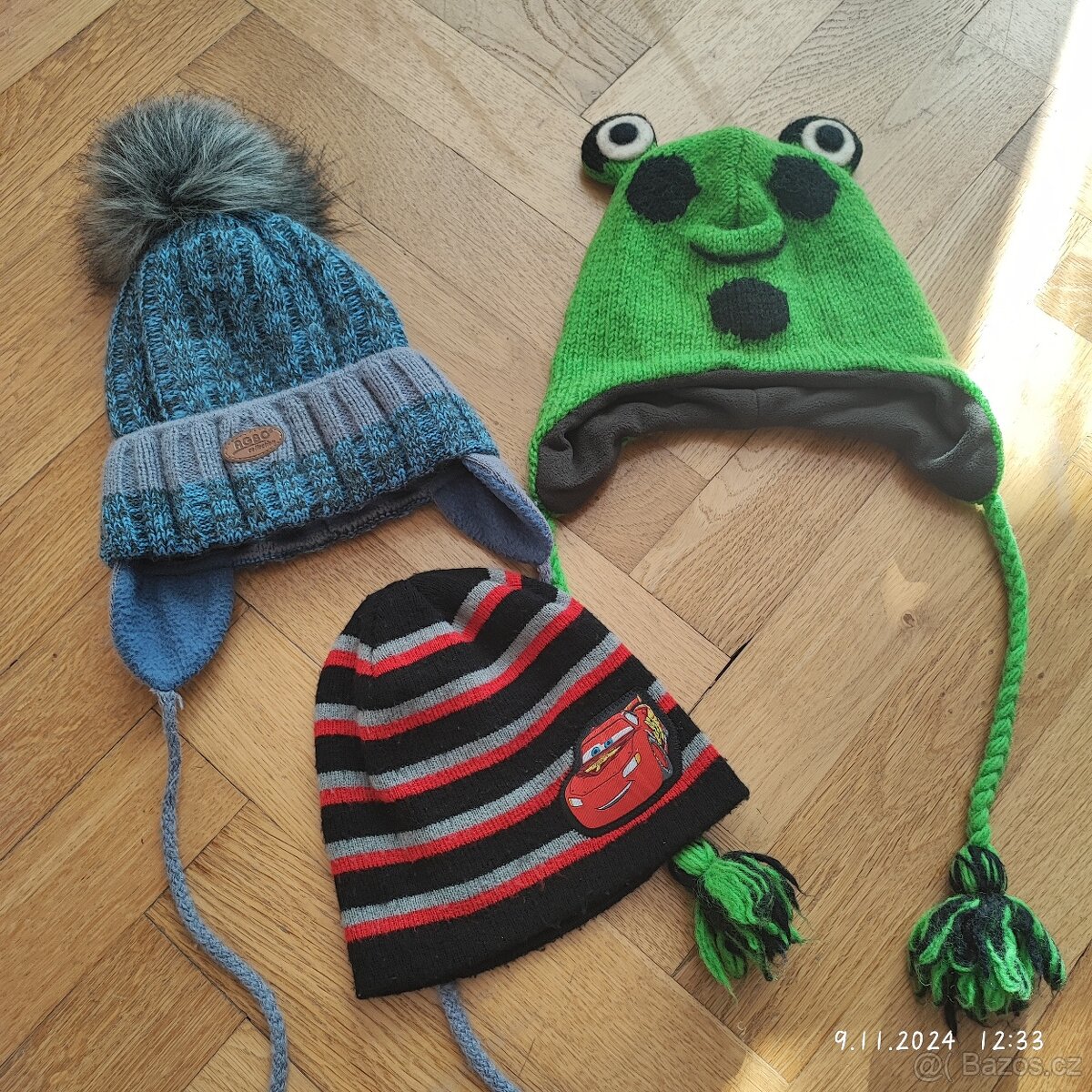 Zimní čepice cca od tří let