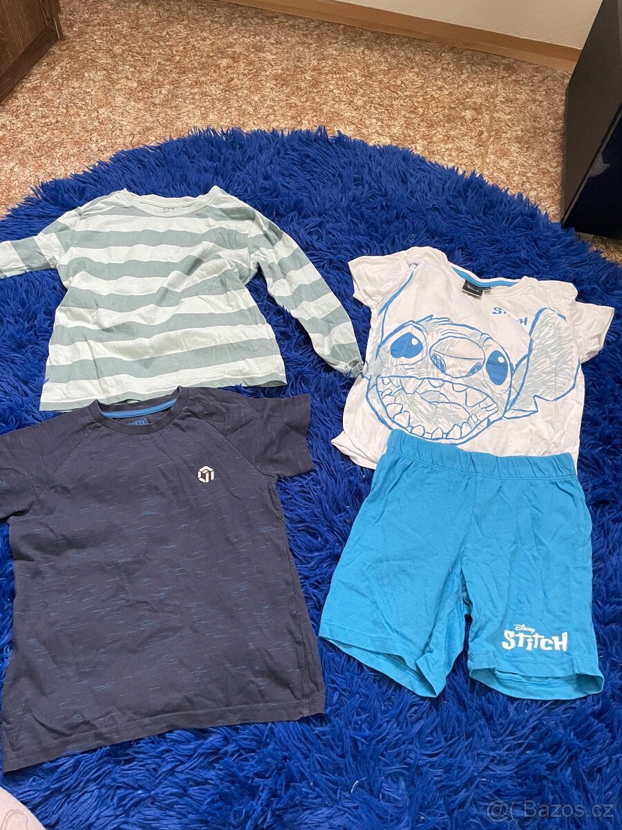 Balík dětského oblečení – velikost 110-116 (8ks)