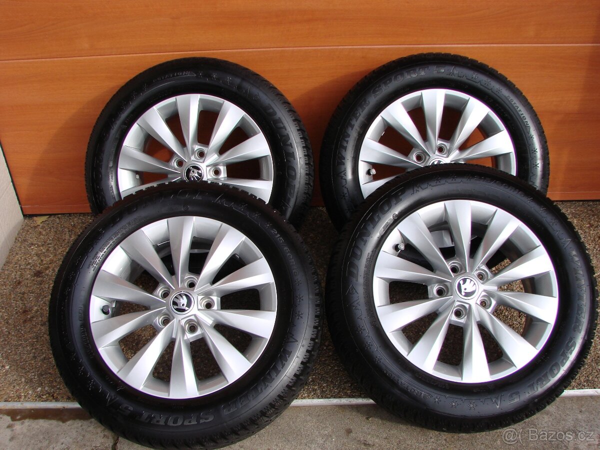 4 x Alu kola original Škoda Karoq