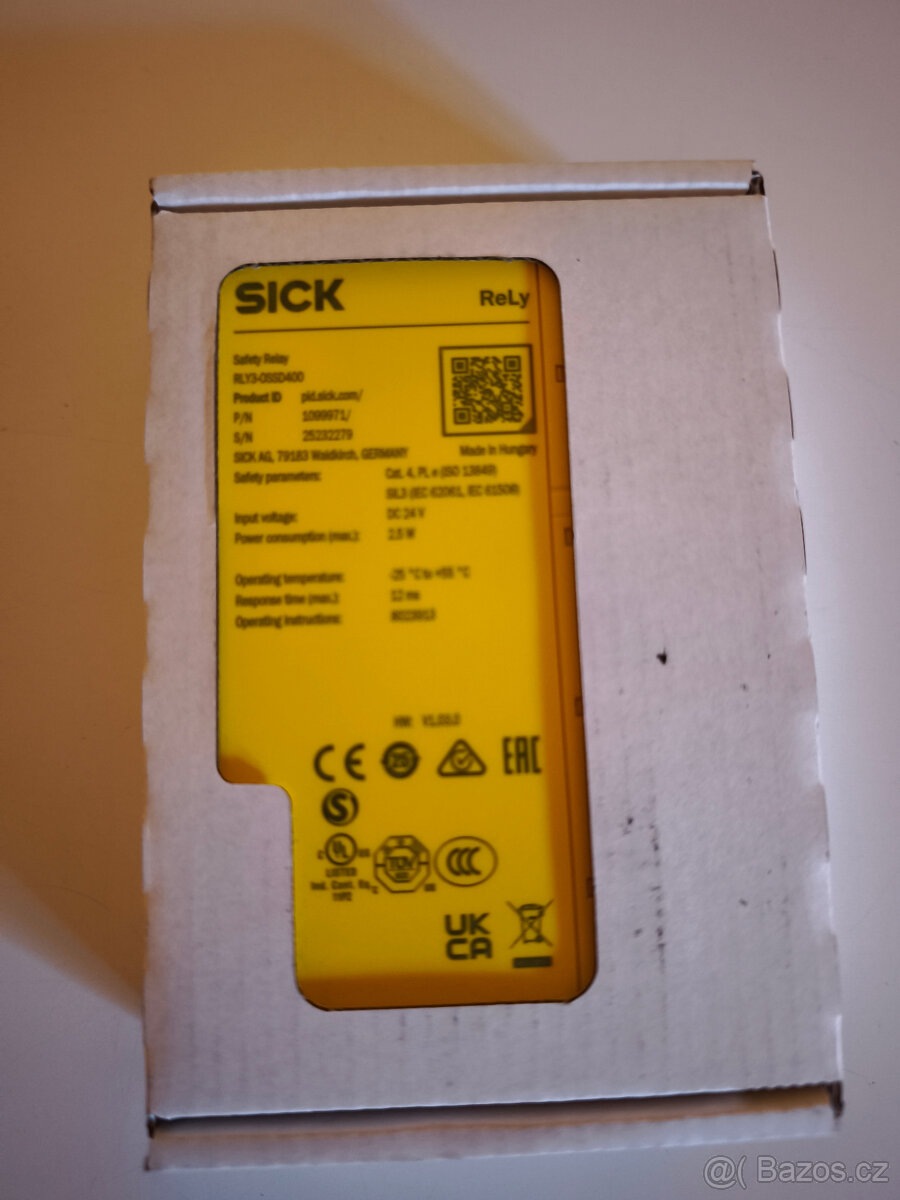 Bezpečnostní relé SICK