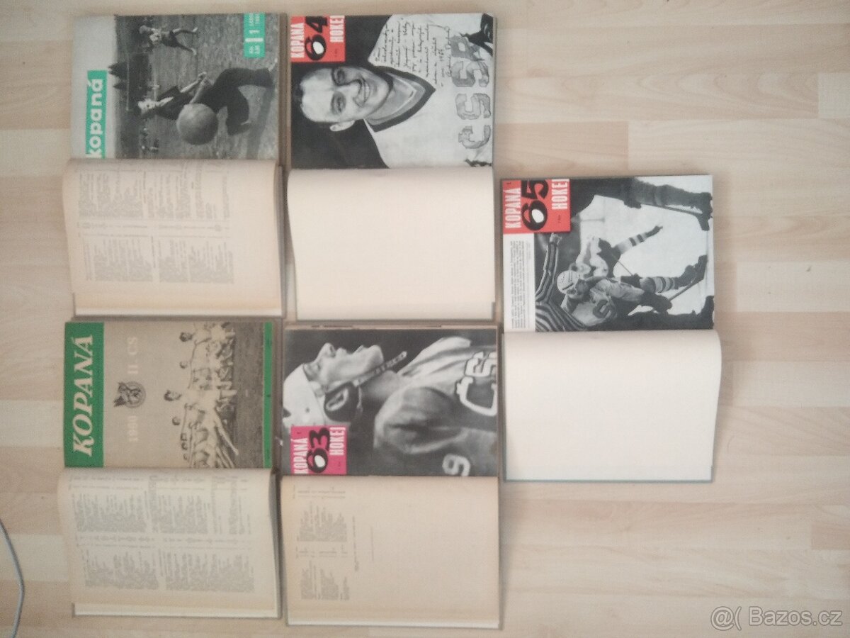 Kopaná-Hokej 1960 až 1965 svázané