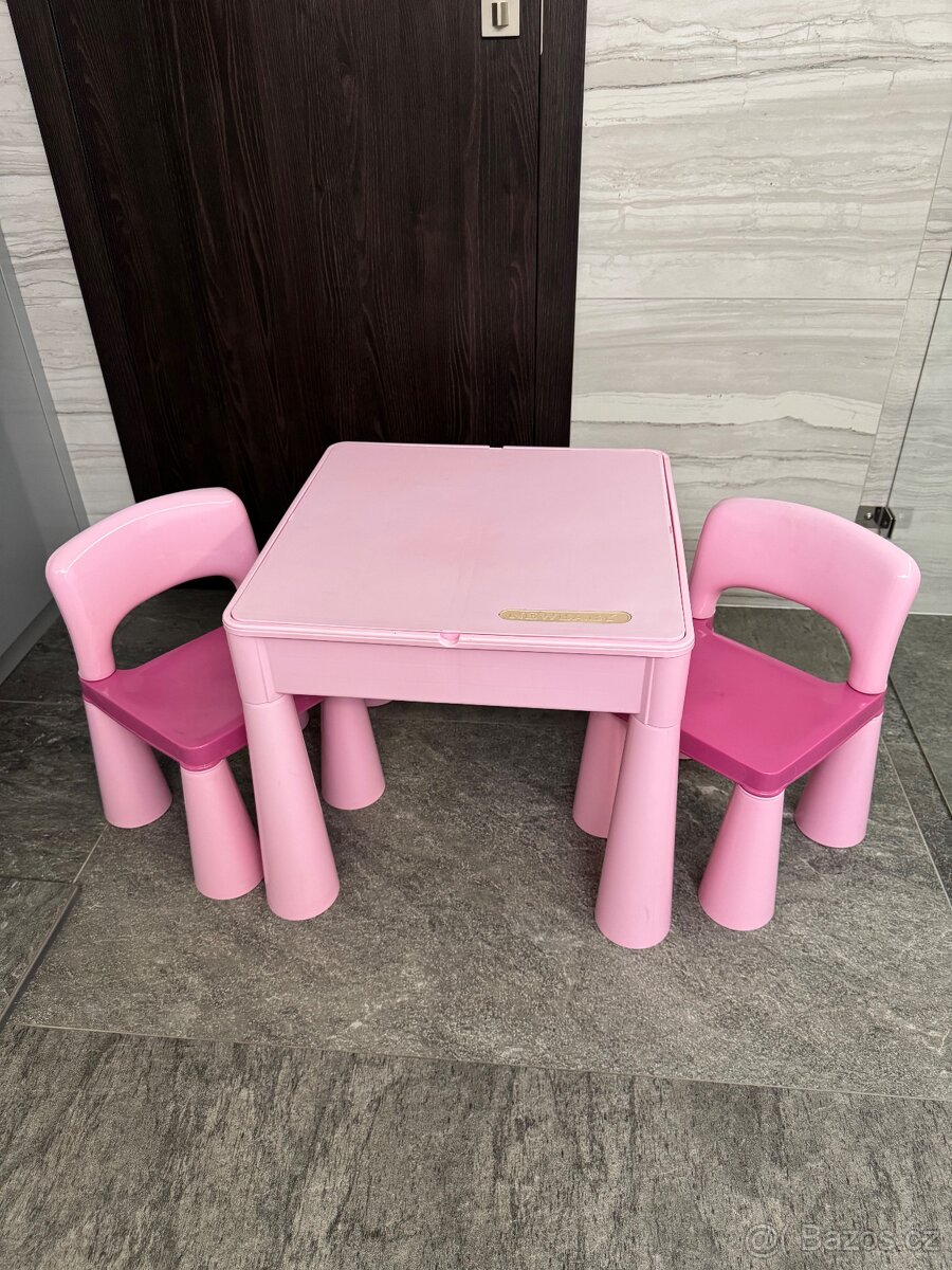 Dětský stolek a židle Newbaby