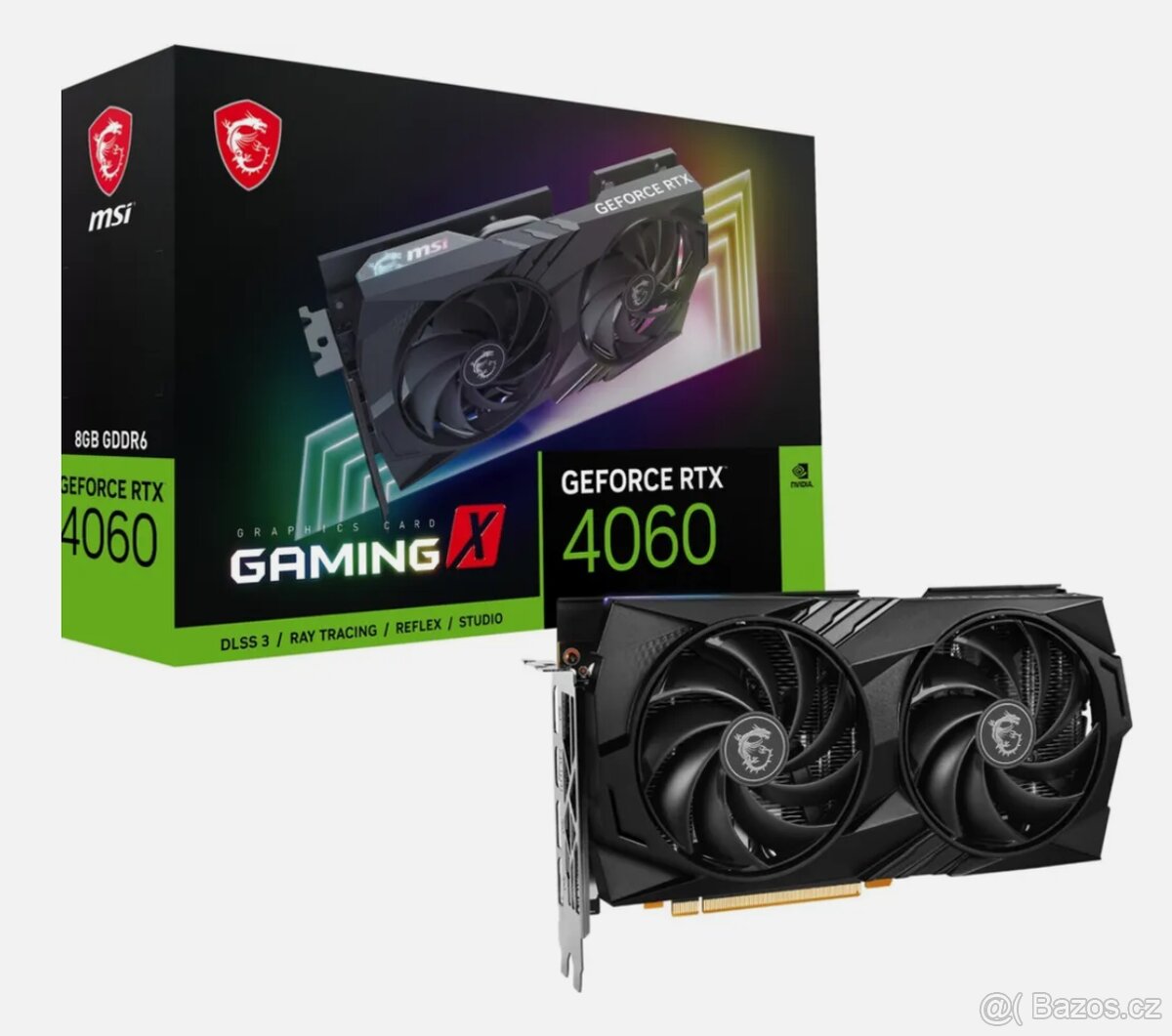 4060 8GB - MSI GEFORCE GAMING X – ZÁRUKA ROK ALZA