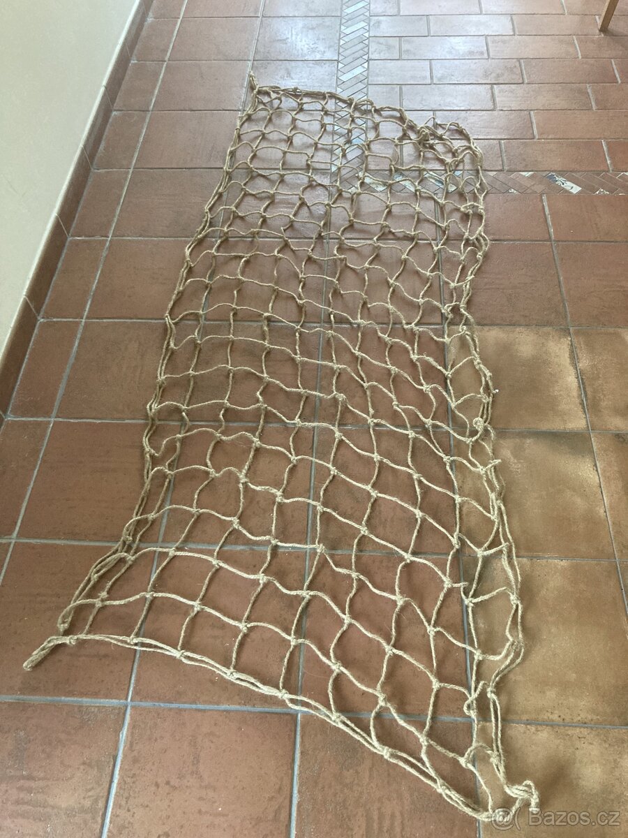 Síť dekorační 2x1 m natur, 6 ks