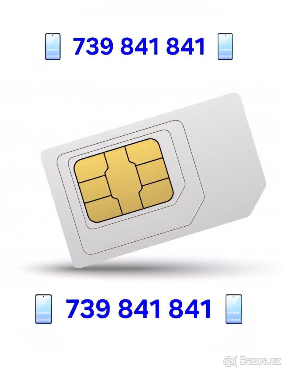 Dobíjecí Sim karta Gold