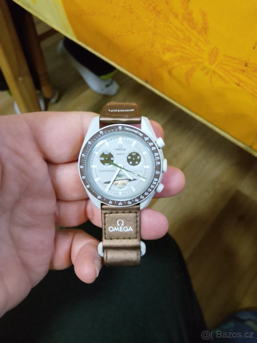 Hodinky Swatch Omega bioceramic