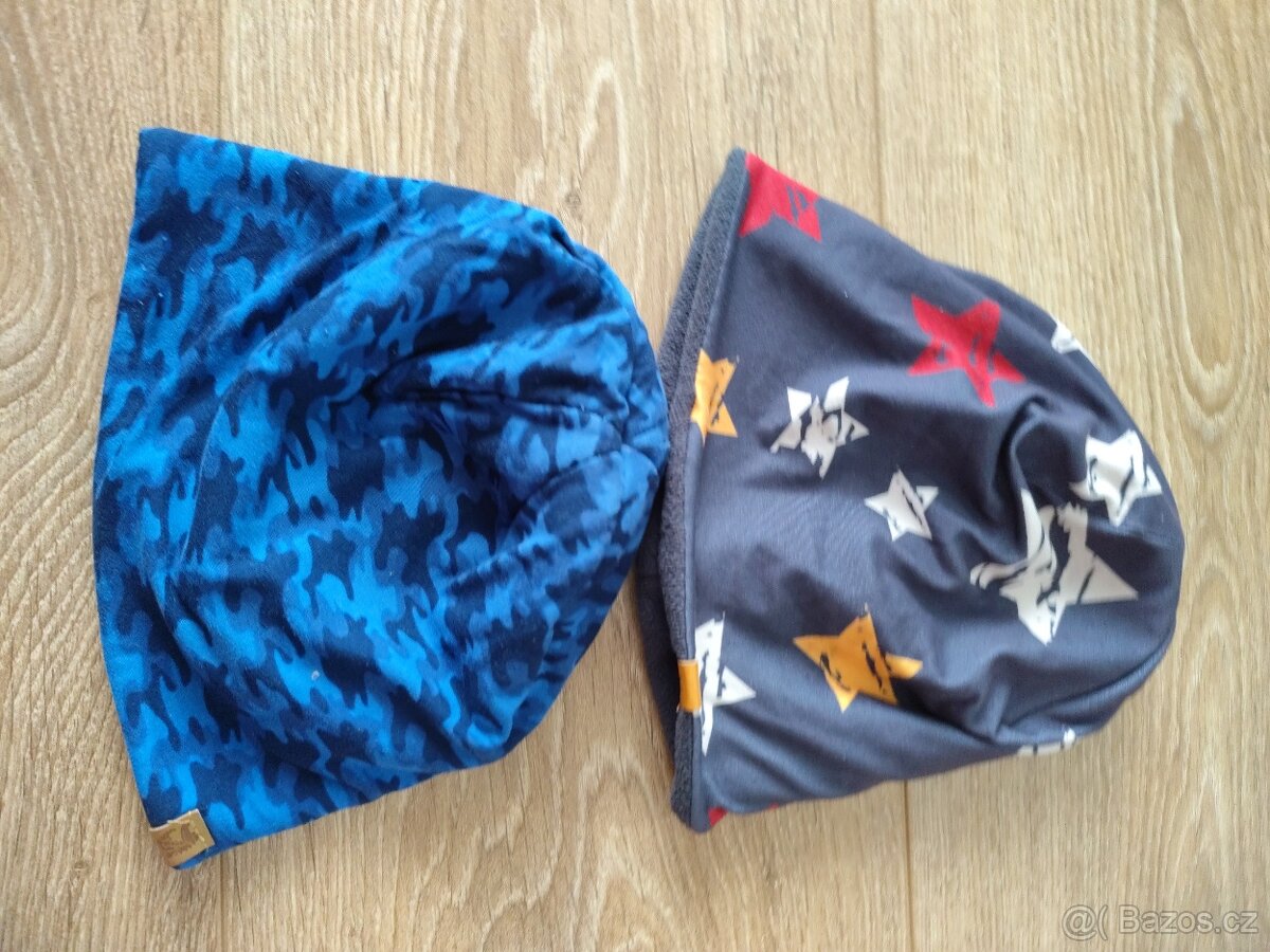 Dětské zateplené cepice