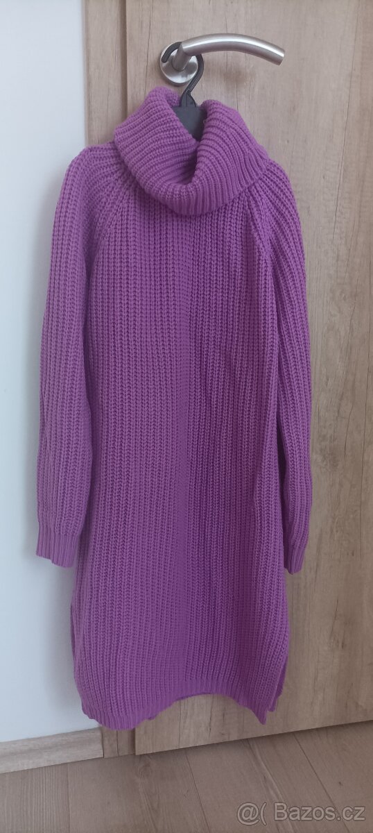 Dívčí pletené šaty vel 158