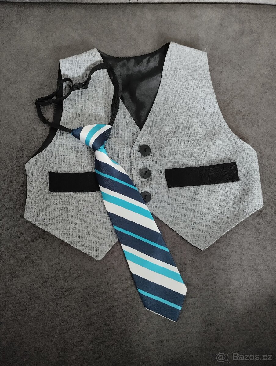 Dětská vesta + kravata H&M