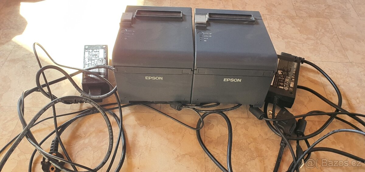 2 ks. Pokladní termo tiskárny Epson TM-T20II