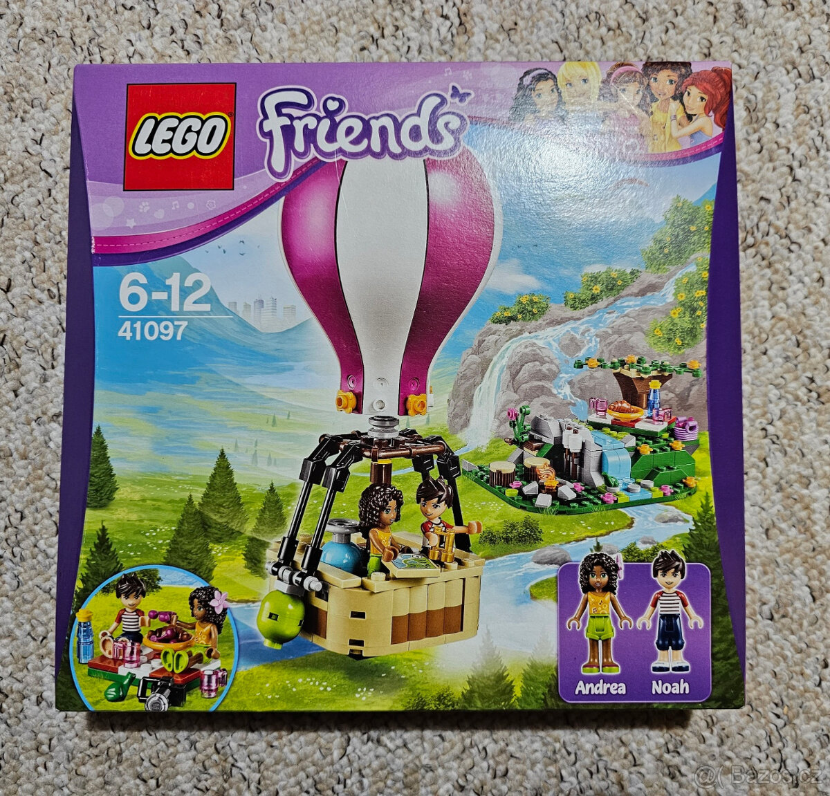 LEGO 41097 (Friends Horkovzdušný balón v Heartlake)