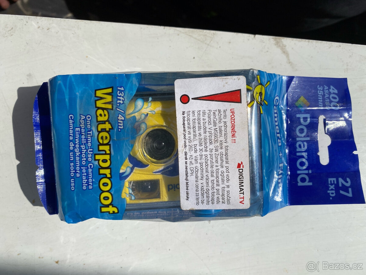 fotoaparát vodotěsný