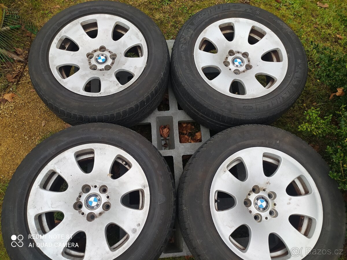 ALU KOLA BMW - 5x120 - r17 + PNEU 245/55/17 - 4ks