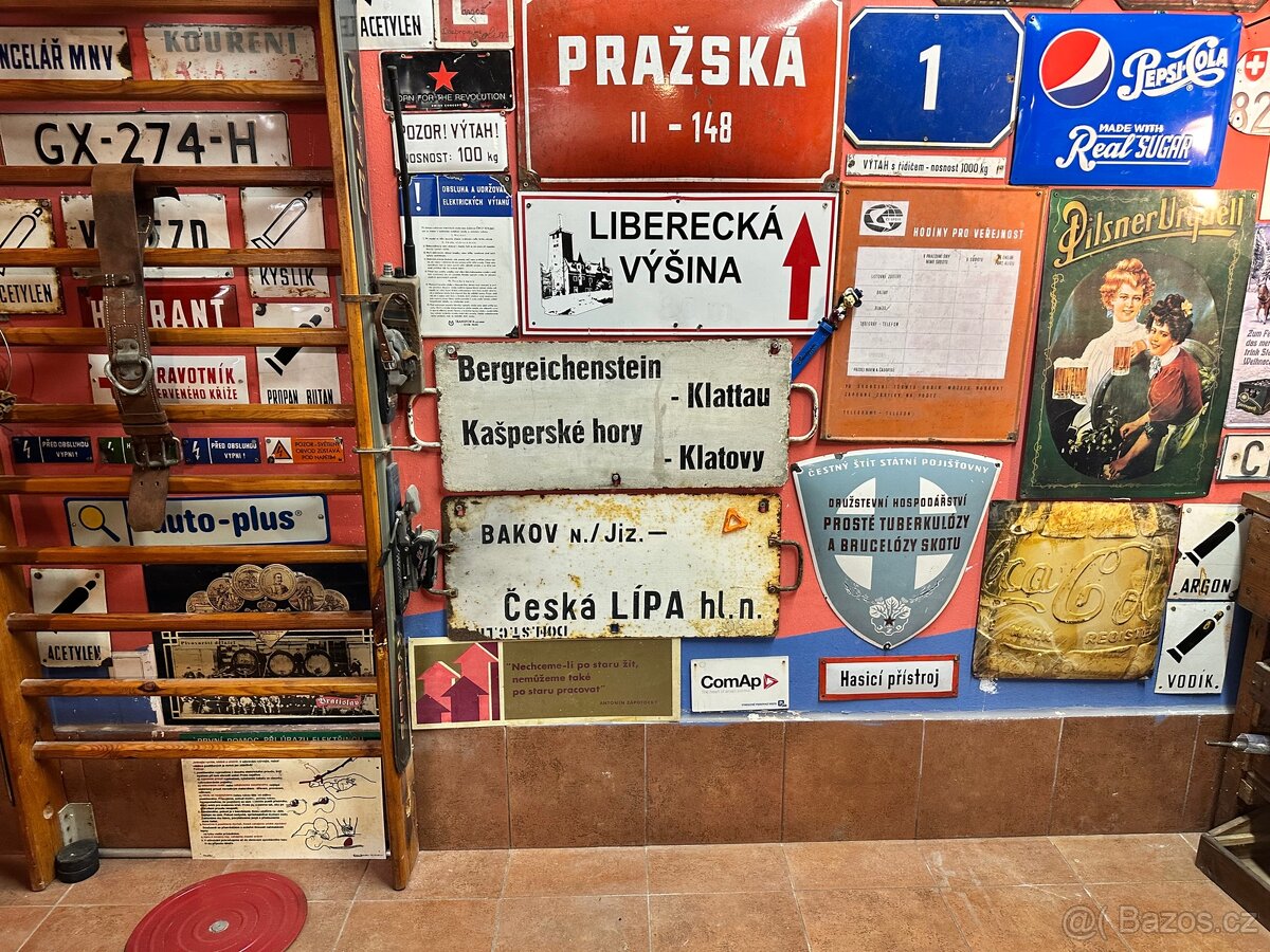 Prodám staré cedule