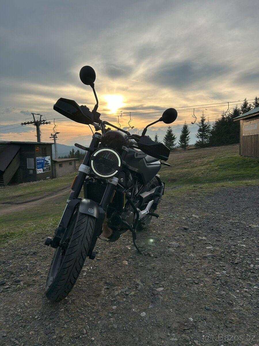 Husqvarna Svartpilen 125, technika Duke KTM