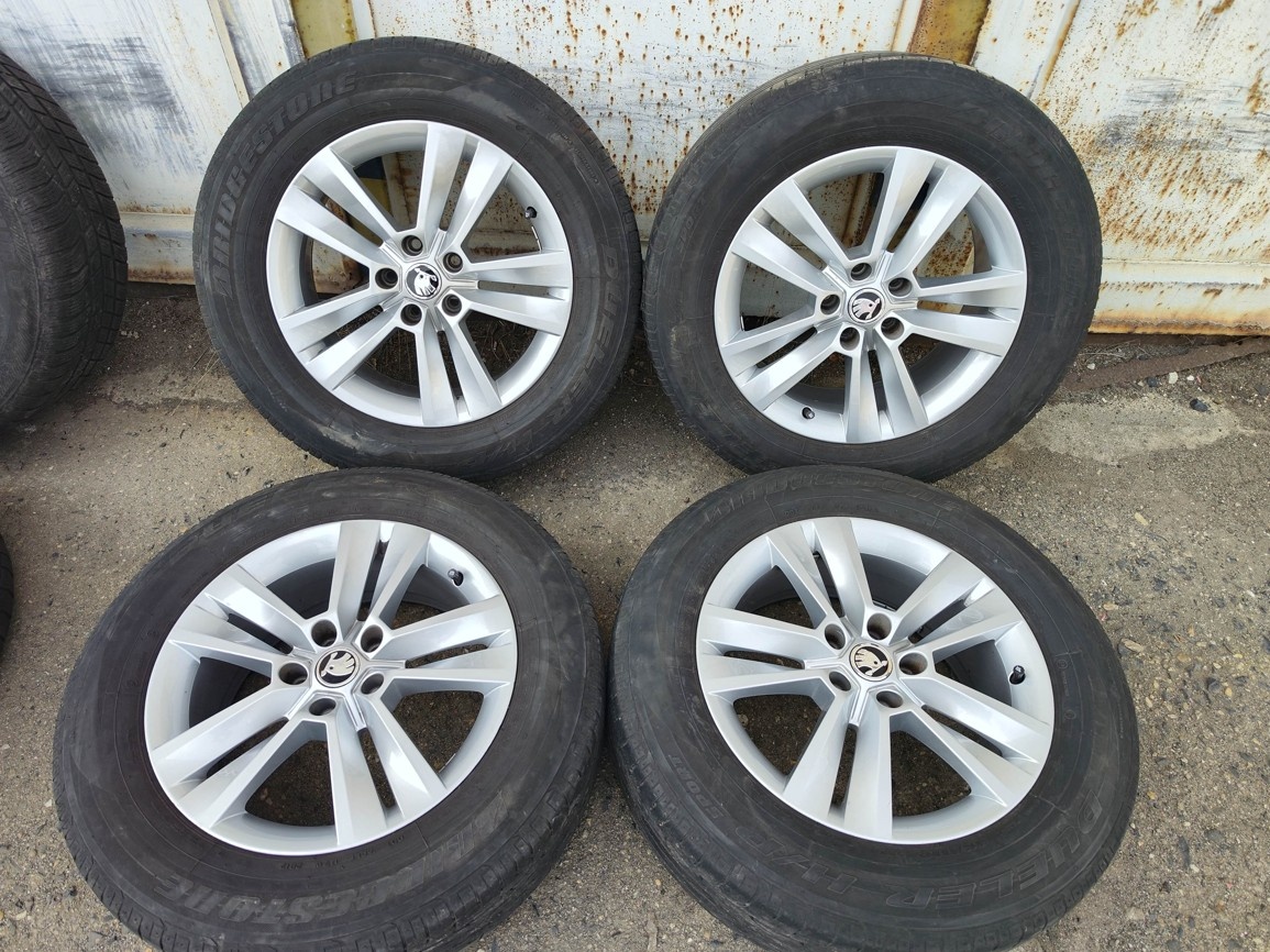17"letní alu sada Mytikas 5x112 origo Škoda Kodiaq Tiguan 2