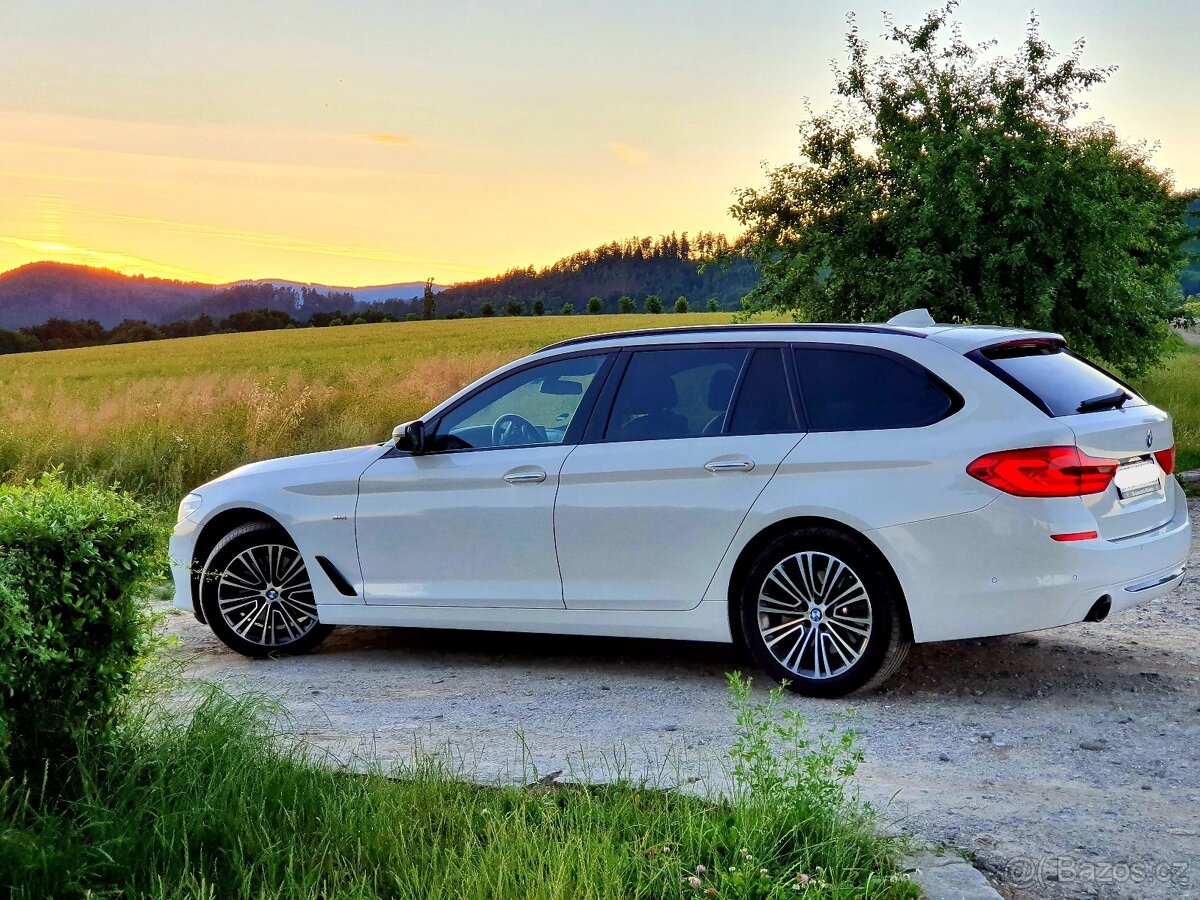 BMW 5 xDrive, Automat, g31, 2018, Tažné, Nappa, nová STK