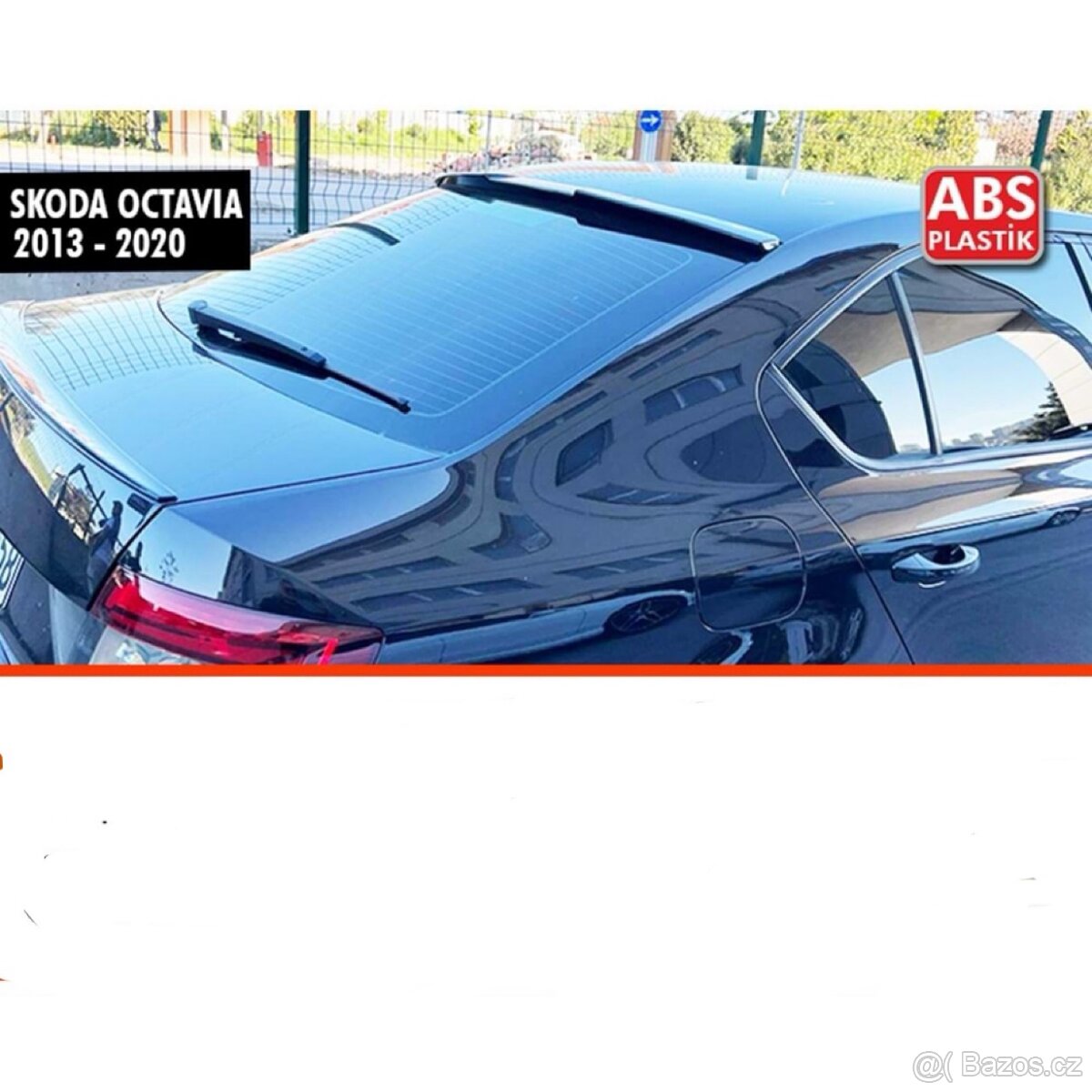 Střešní Spoiler pro Škoda Octavia - Černý Lesk