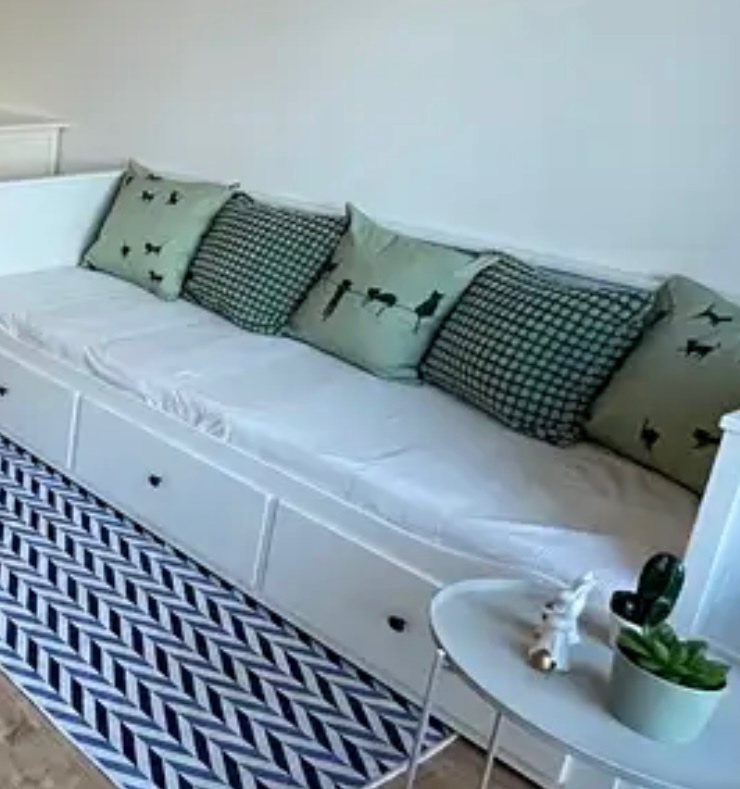 Nová sedací souprava Ikea Hemnes bílá