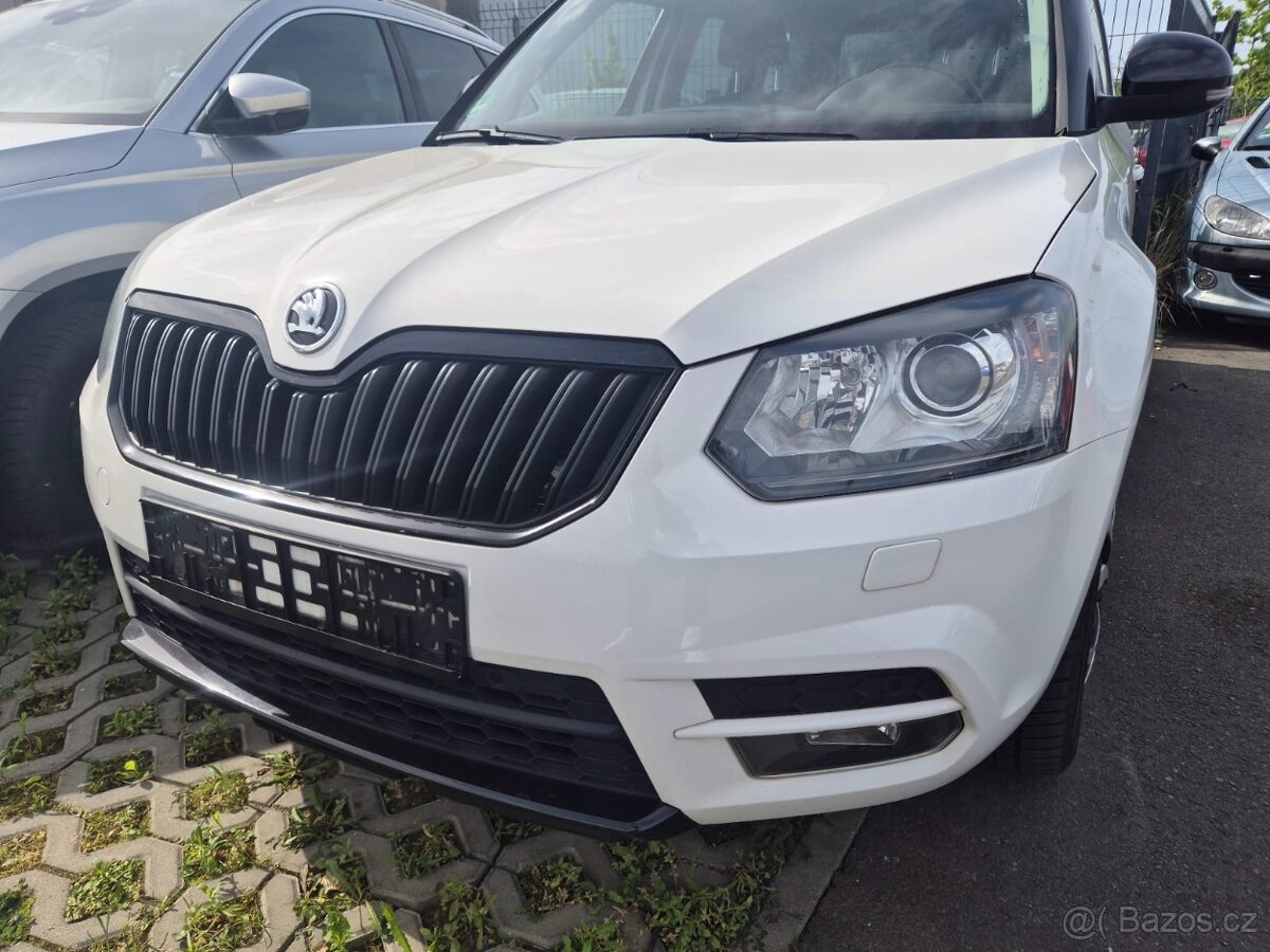 ŠKODA YETI MONTE CARLO 1.4 TSI 90kw 2015 SERVISKA NAVIGACE