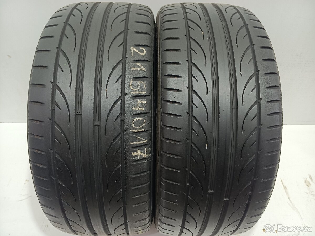 2ks letní pneu 215/40/17 Hankook