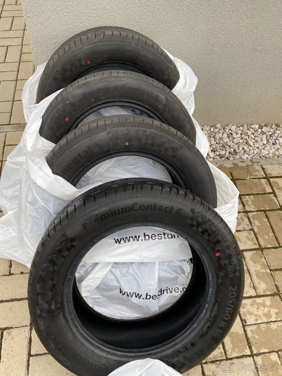 Prodám 4 ks Continental Premium Contact 6
