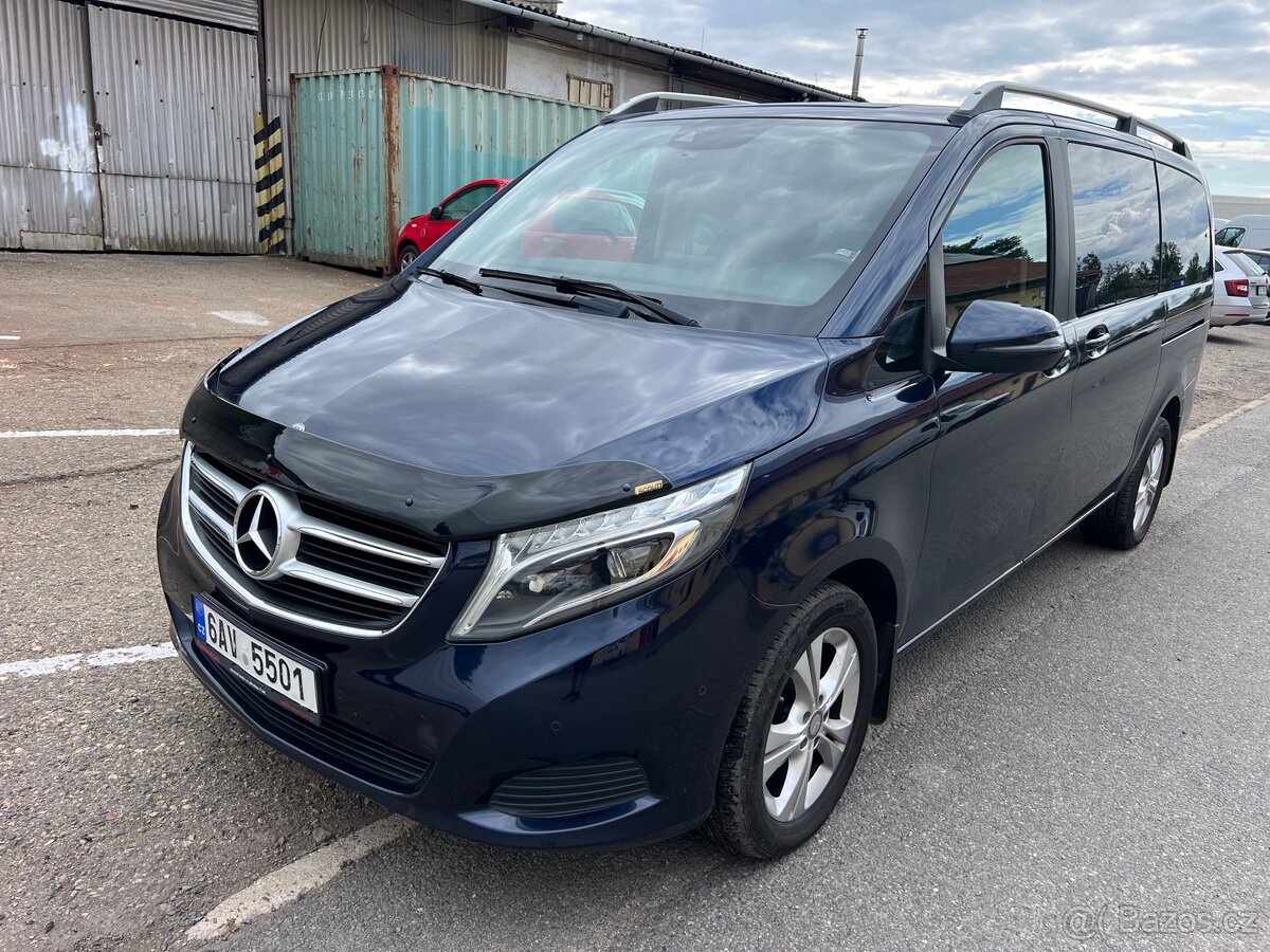 Pronájem minibusu Mercedes V-class 7 míst automat Brno