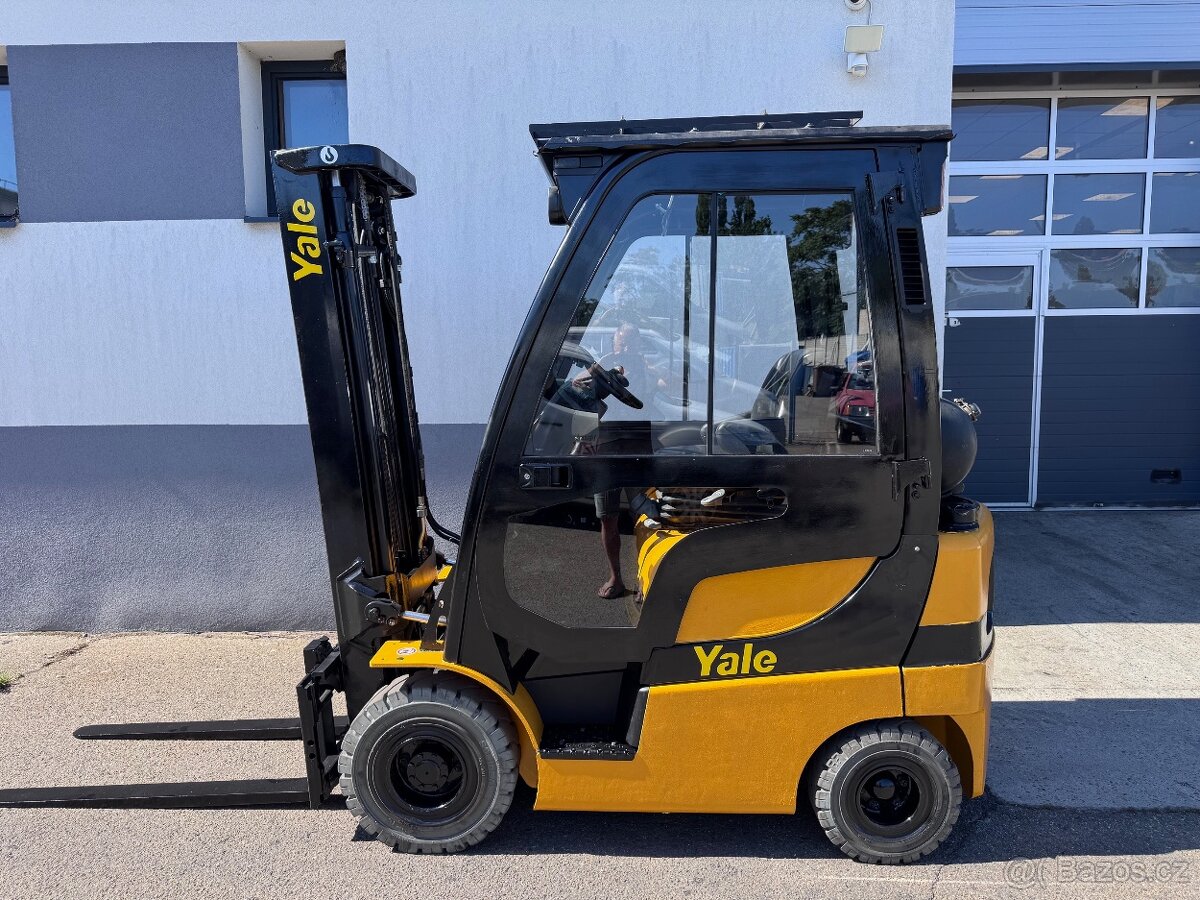 Vysokozdvižný vozík LPG 2t Yale 2016 po REPASI