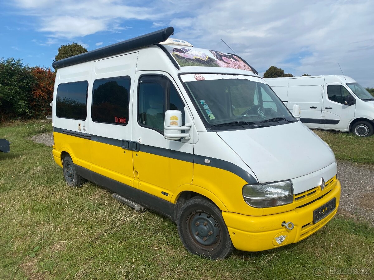 Obytný automobil,obytná dodávka, Renault Master,1999