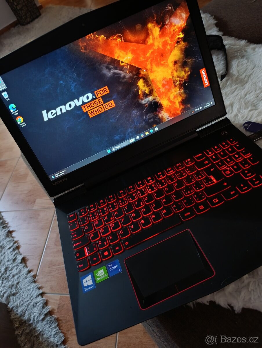 Herní Lenovo Legion / 512 SSD / GTX 1050 4 GB / 16 GB RAM -