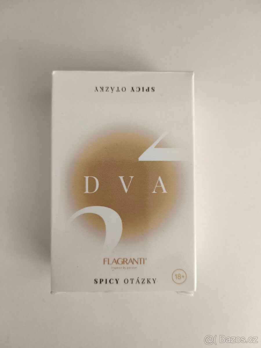 Karetní hra FLAGRANTI DVA SPICY OTÁZKY