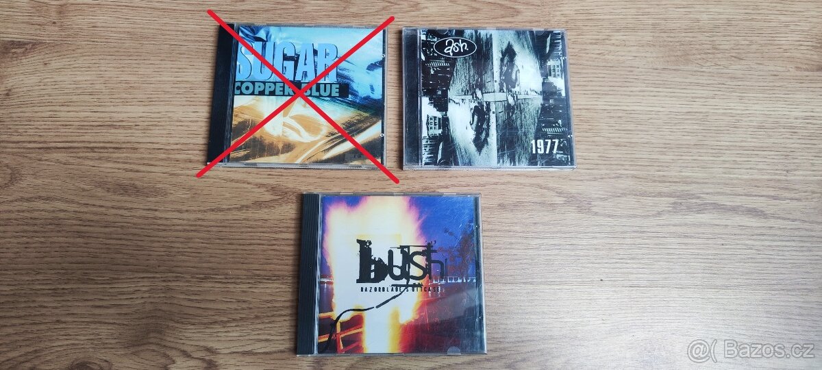 Originál CD kapel Bush, Ash