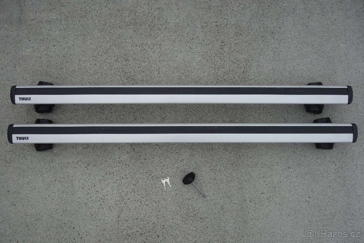 Střešní nosiče Thule WingBar Evo na Land Rover Discovery V