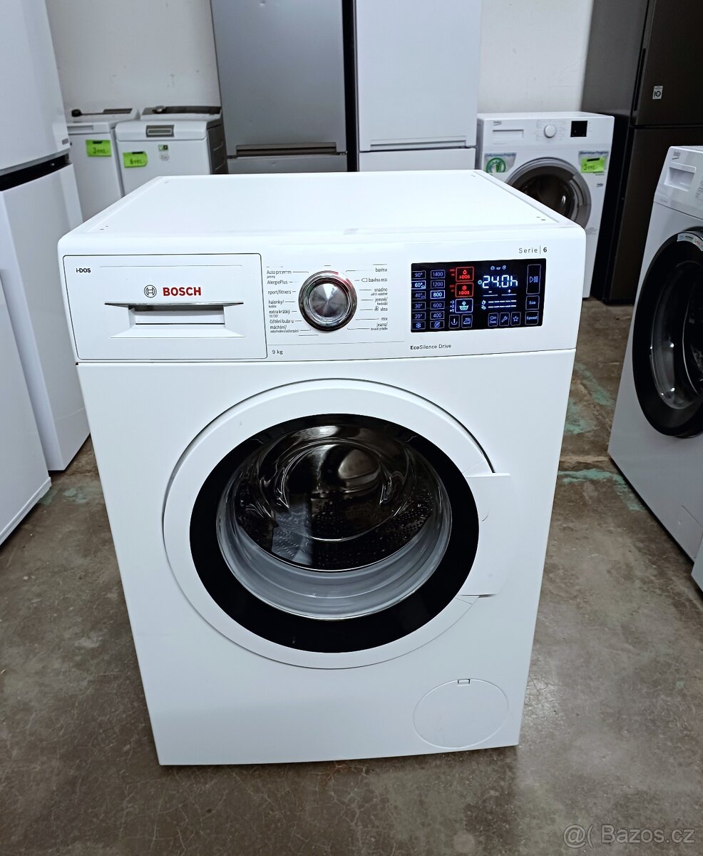 Pračka Bosch A+++ 9 kg, 1400 ot.  ZÁRUKA