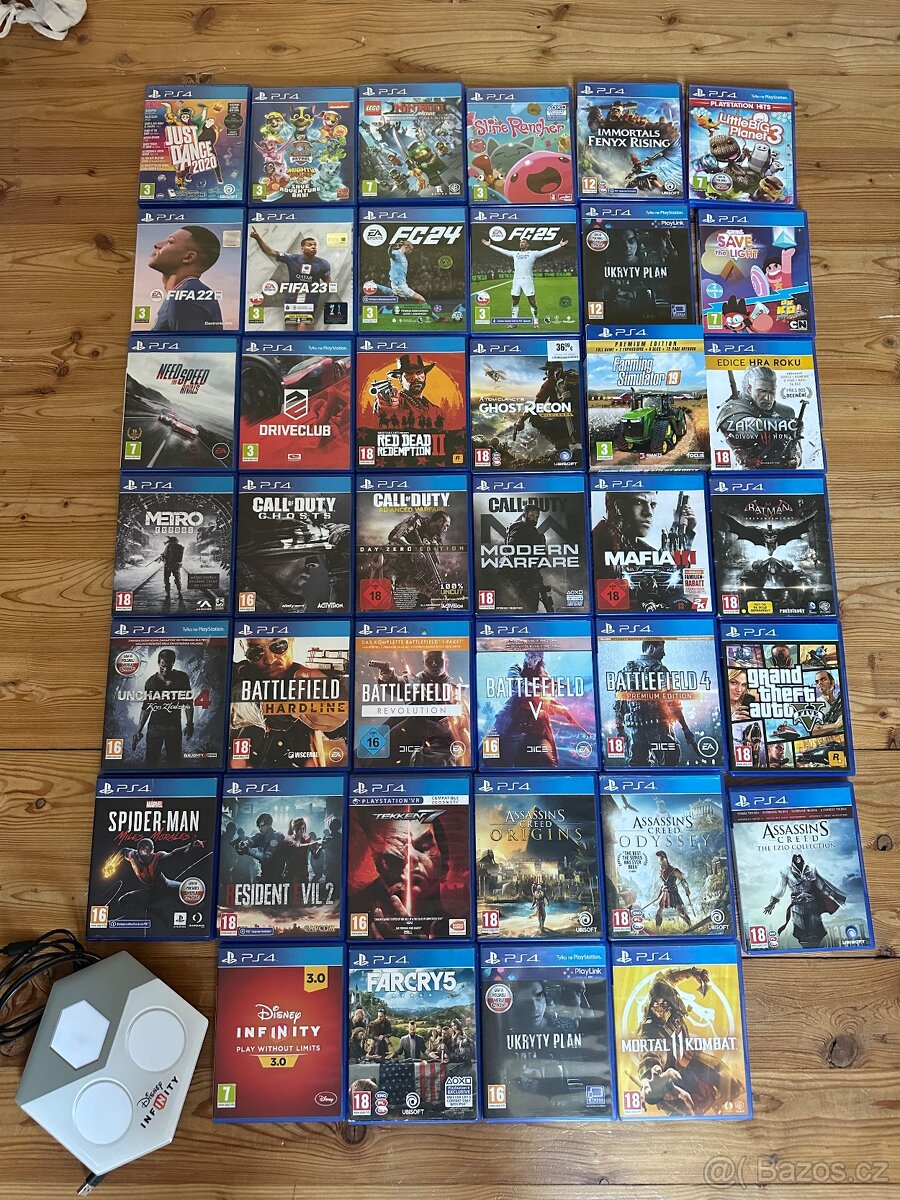 Hry na playstation 4