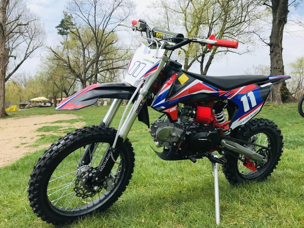 Pitbike Leramotors Shark 125ccm, el. start, red