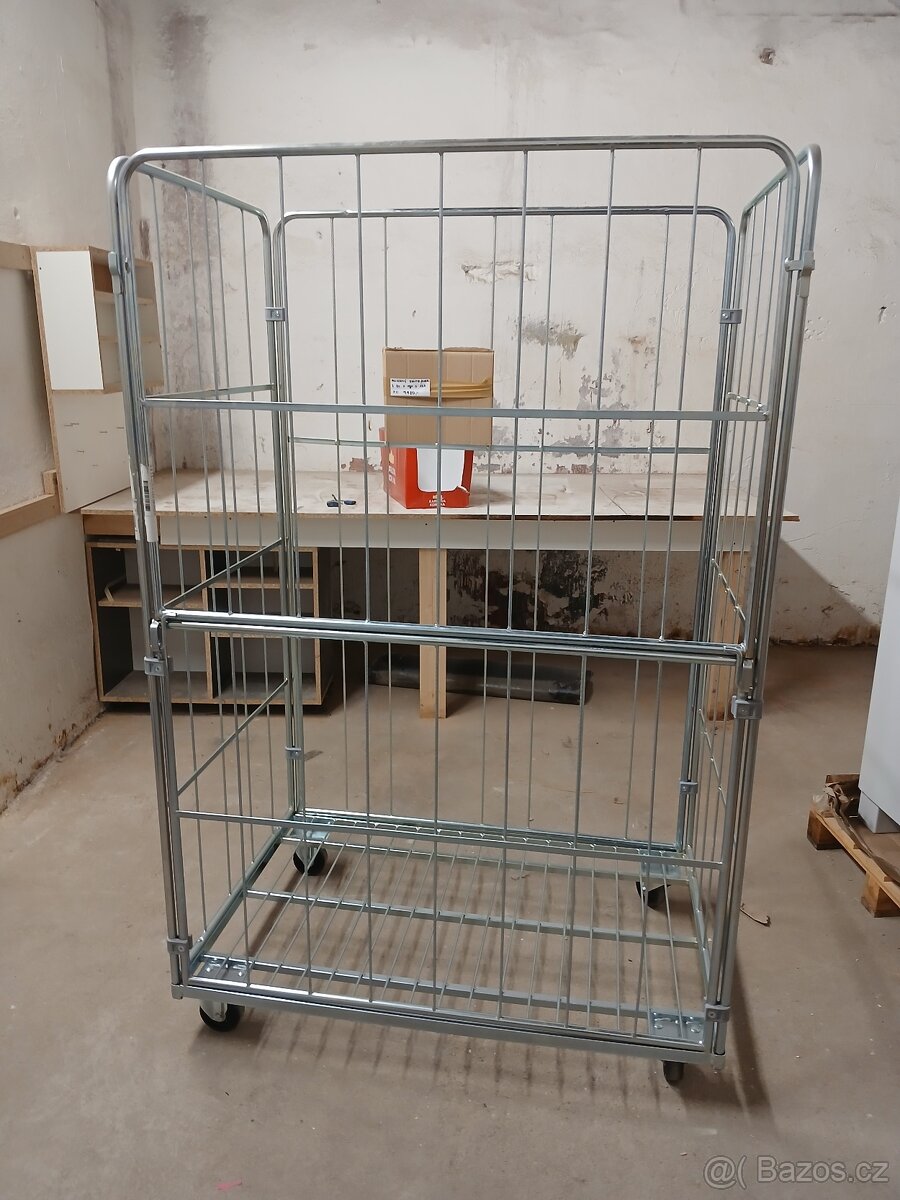 -Pojízdný kontejner.