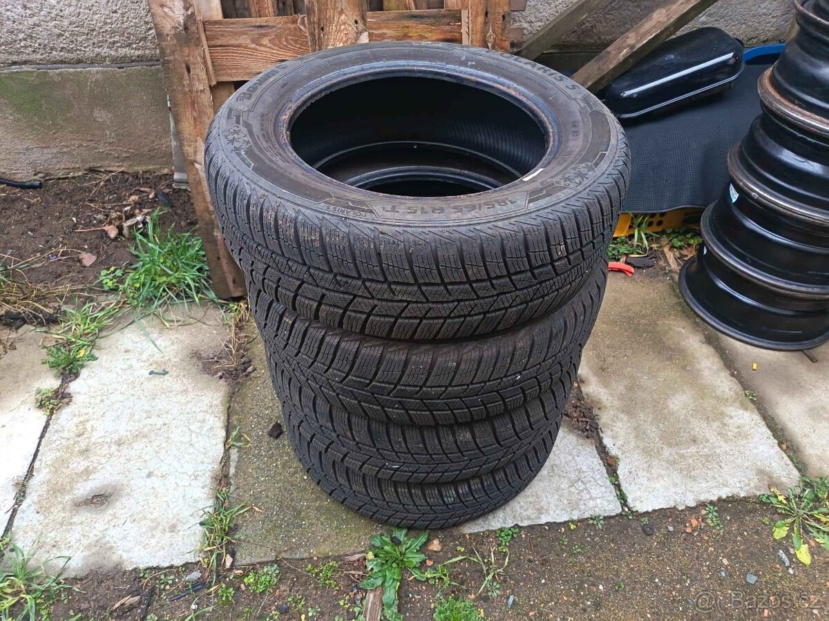 185/65 R15 zimní sada 7-7,5 mm...Barum