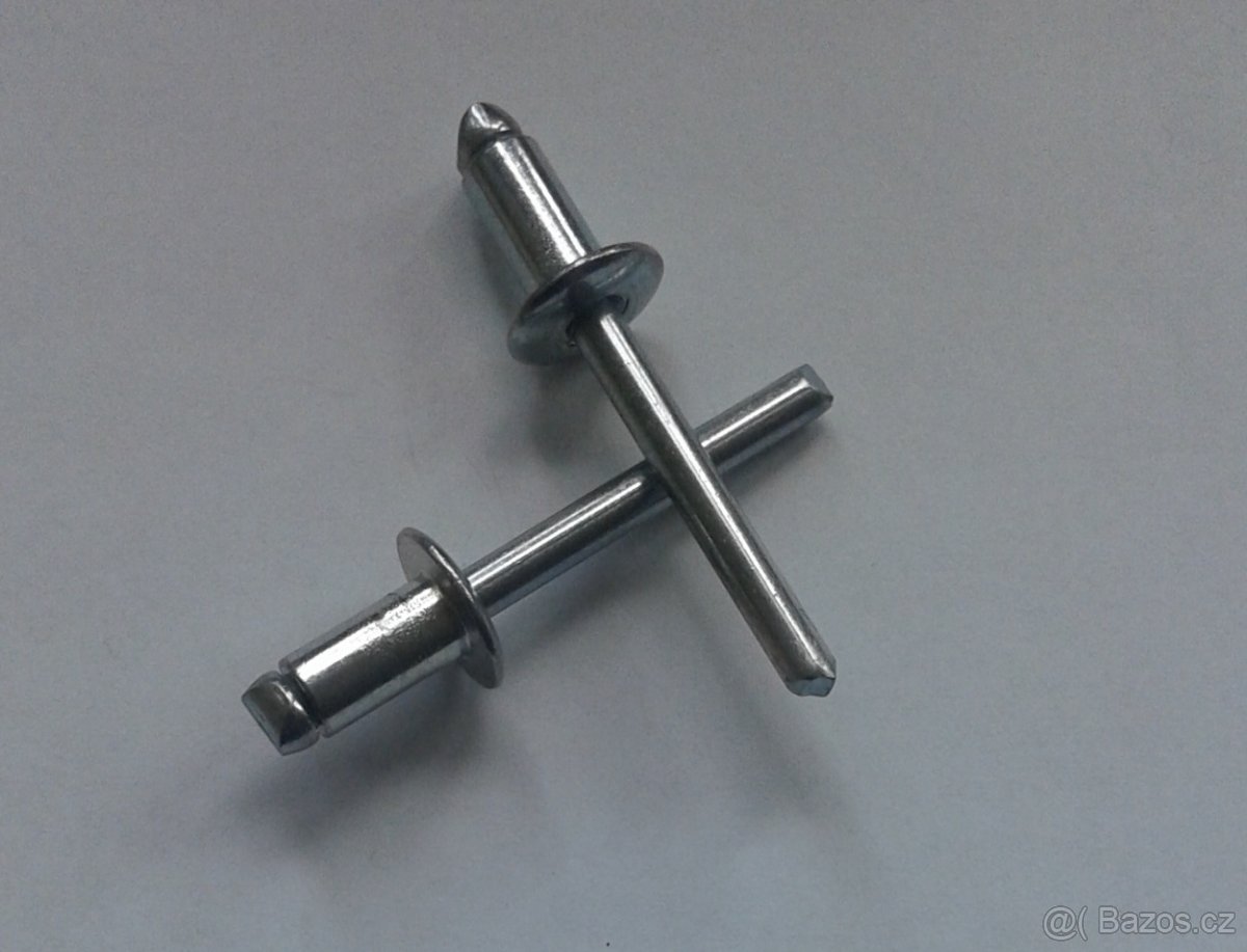 Trhací nýt ocelový St/St 6,4x12,5
