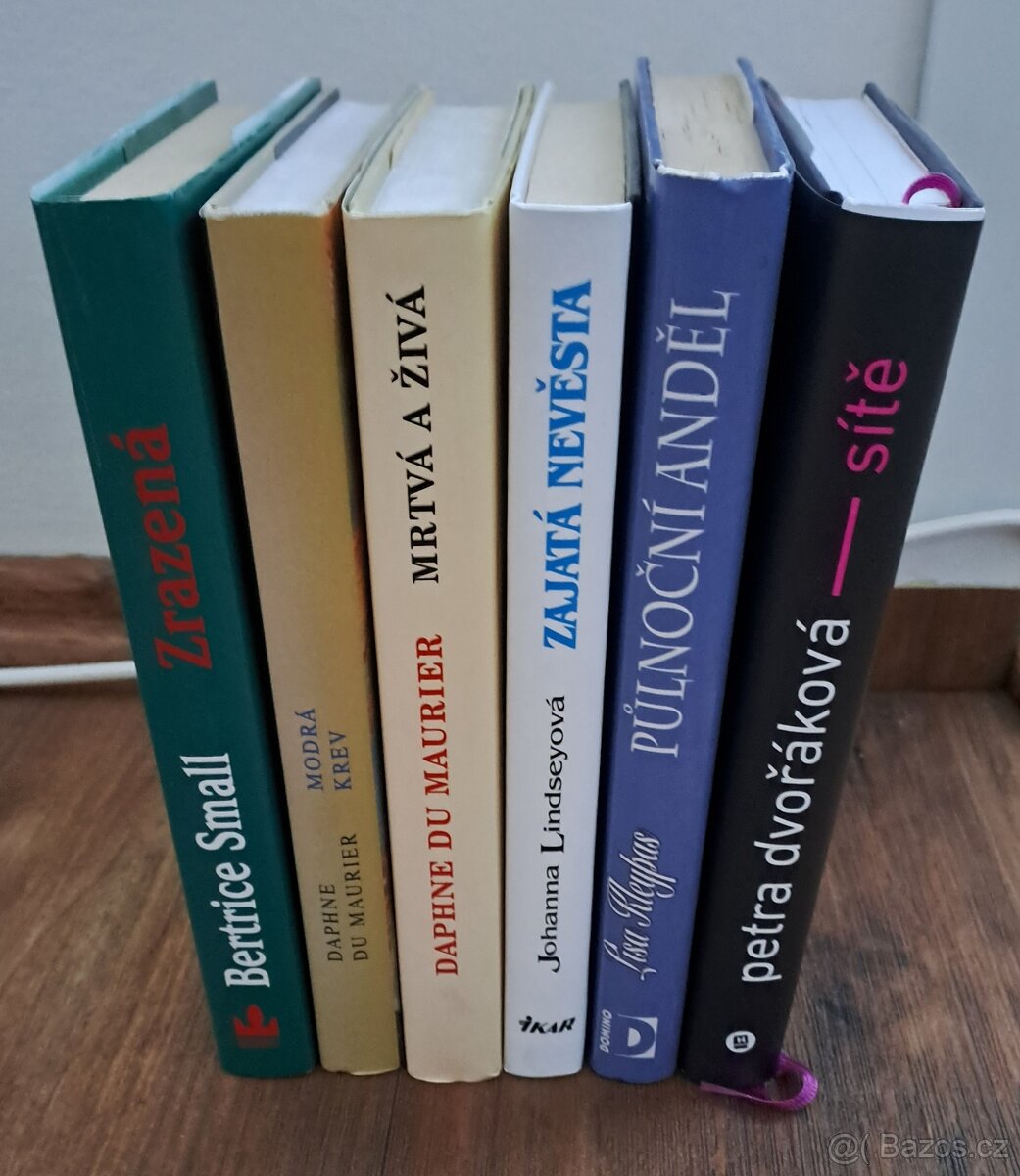 knihy B.Small,D.du Maurier,J.Lindseyová,L.Kleypas,P.Dvořákov