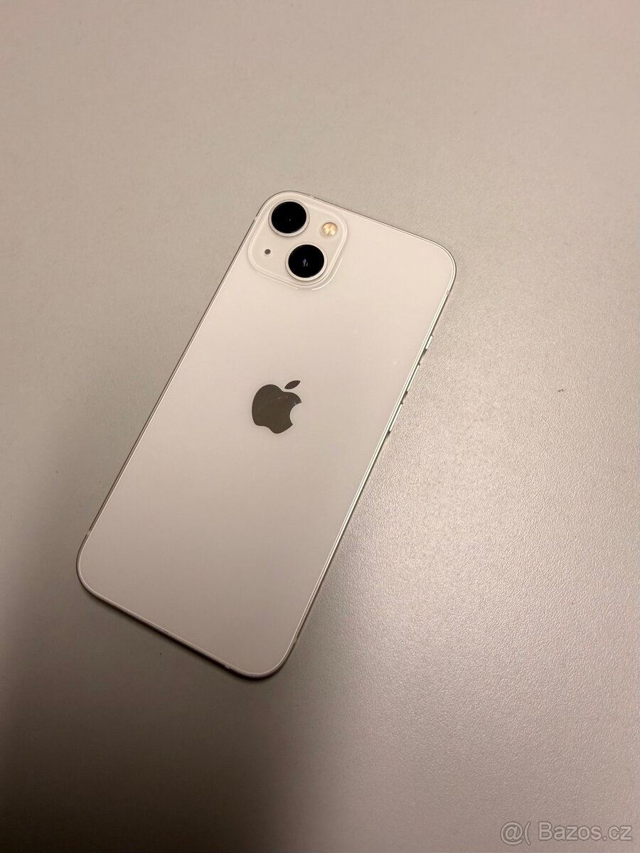 Apple iPhone 13, 256GB Starlight, baterie 85%