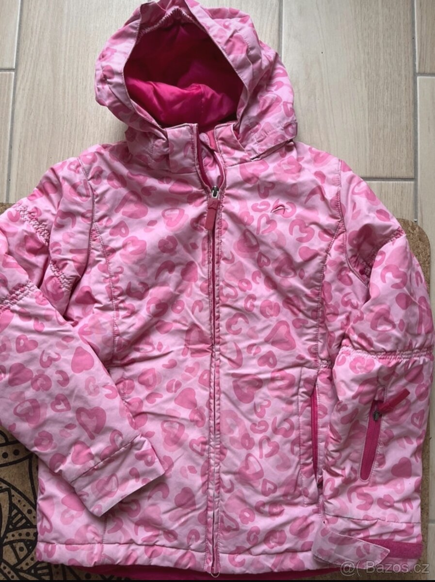 Divčí lyžařská bunda F&F 9-10let/140