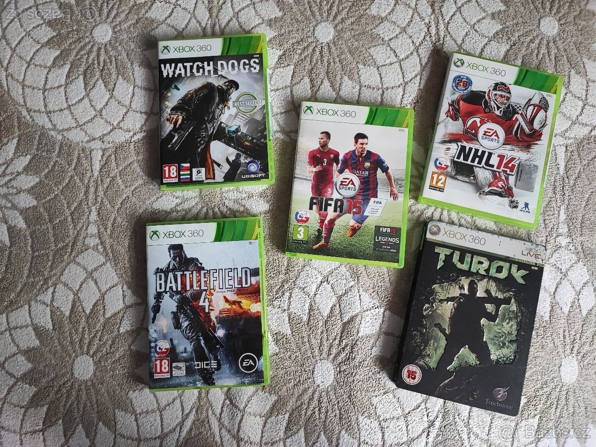 Hry Xbox 360 CZ lokalizace