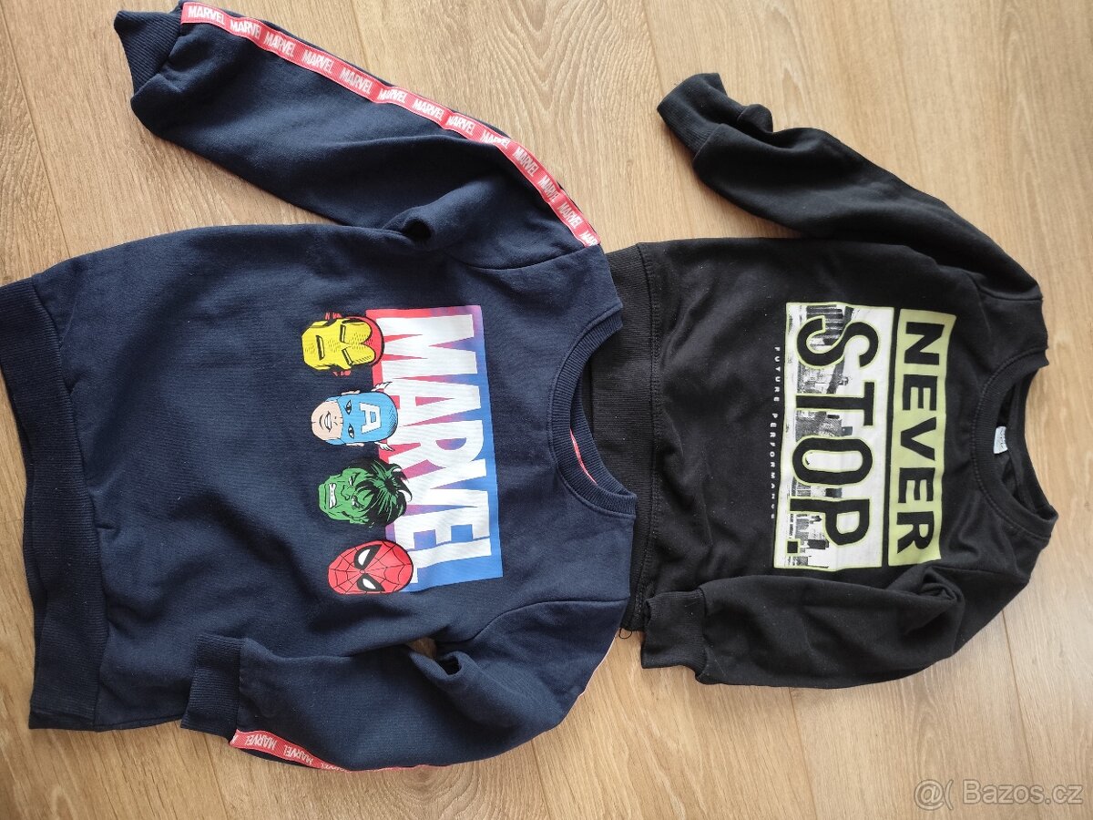 Dětské mikiny vel. 128