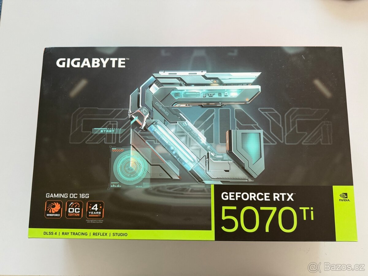 GIGABYTE GeForce RTX 5070 Ti GAMING OC 16GB