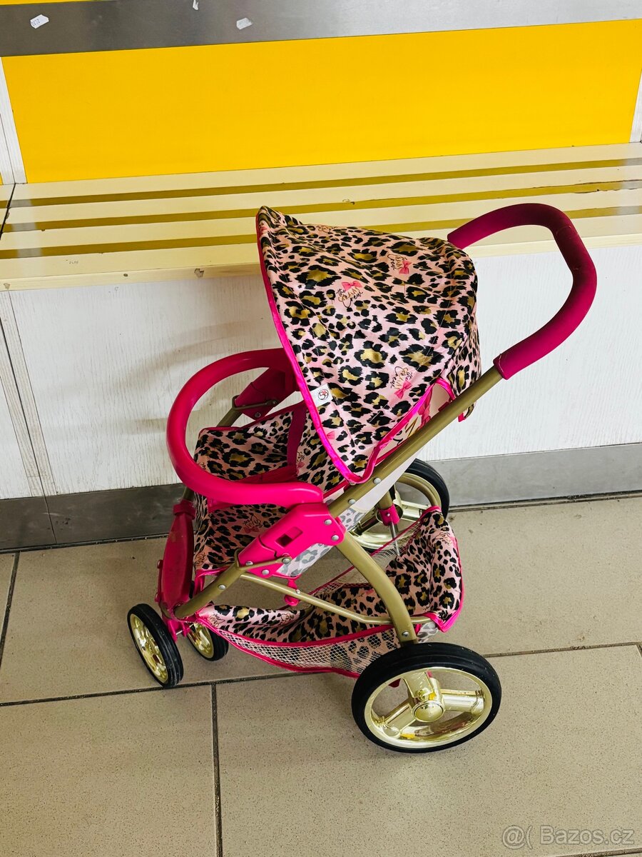 kočárek pro panenky - trojkolka