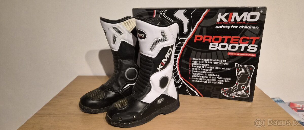 Detske boty na motorku